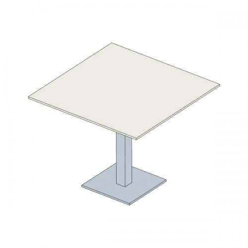 Mesa Rectangular Fenólica 1742 Blanco Roto Fluor
